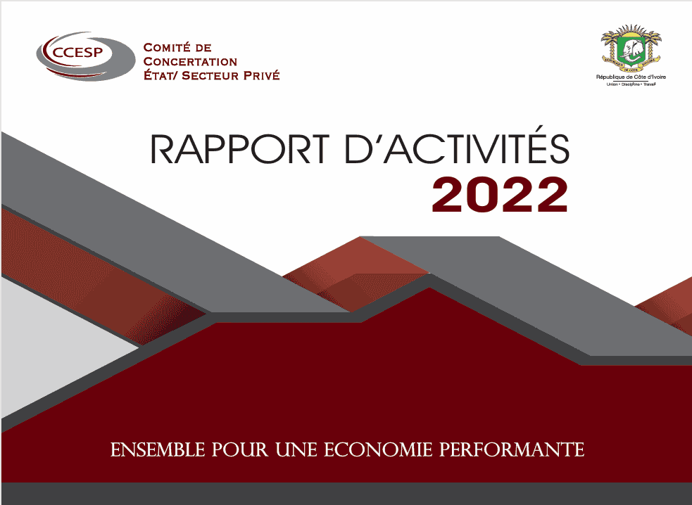 RAPPORT D'ACTIVITES CCESP 2022